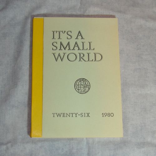 PRINTING Letterpress Amateur Press Printers Anthology 1980 IT&#039;S A SMALL WORLD 26