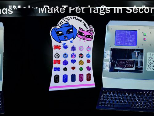 Pet Tag Engraver. Dog Tag Machine. Make $$$. Ships Free