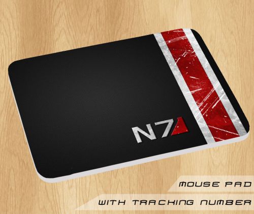 Mass Efect N7 Gaming Game Logo Mousepad Mouse Mat Hot Cute Gift