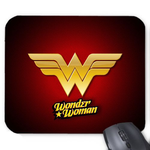 Wonder Woman logo Mouse Pad Mat Mousepad Hot Gift