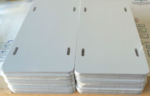 Dye Sublimation Aluminum Auto License Plate Blanks Lot of 200 .032