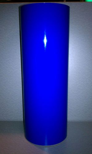 15&#034; x 50yd ri-mark transparent blue cast sign vinyl for sale