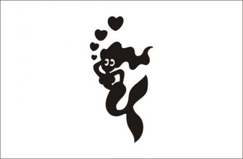 2X Watery Love Funny Car Vinyl Sticker Decal Gift - 275