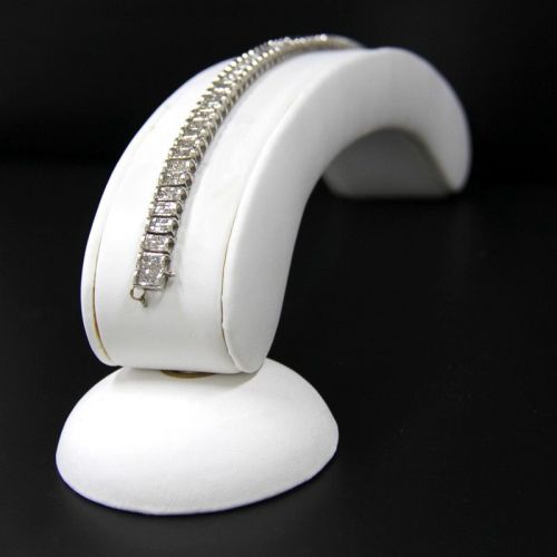 Bracelet Ramp Elevated White Faux Leather