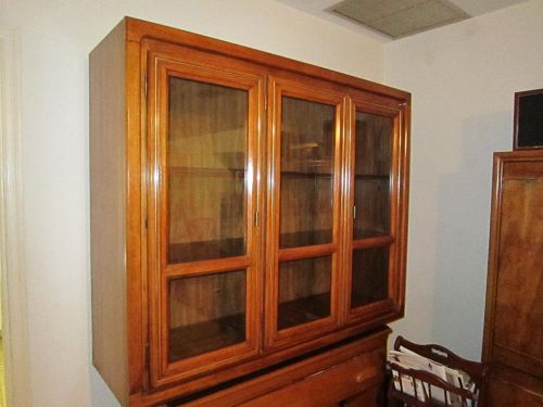 Display Case Wood Glass Doors