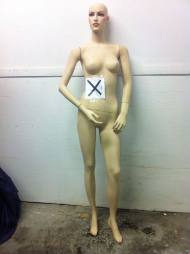 Fiberglass mannequin heavy duty durable female # x for sale