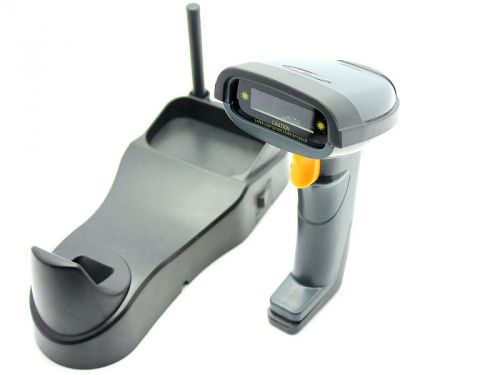 New long distance wireless code barcode laser scanner reader induction charger for sale