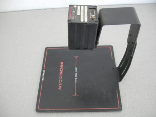 MicroScan MS-610 Fixed Mount Barcode Scanner w/Stand