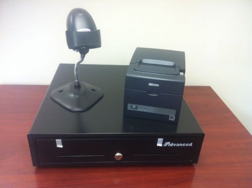 Cash drawer and  receitp ticket printer cit-s310ii 2 item new this a  combo pos for sale