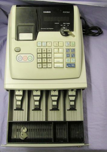 Casio Electronic Cash Register PCR-T265 (with roll paper)
