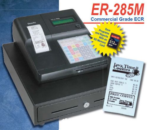 Sam4s er-285m cash register with thermal printer (new) for sale