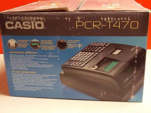 Casio PCR-T470 Point Of Sale Cash Register J735