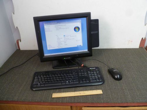 Touch Dynamic Breeze All-In-One POS Computer Fully Working w/ Windows 7 Pro