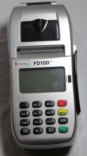 First Data FD100Ti Dual Comm/IP Credit Card Machine