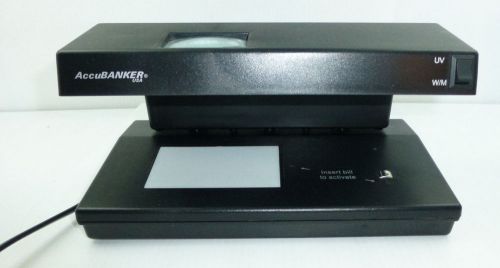 ACCUBANKER D64 COUNTERFEIT MONEY DETECTOR UV MG WM MP 