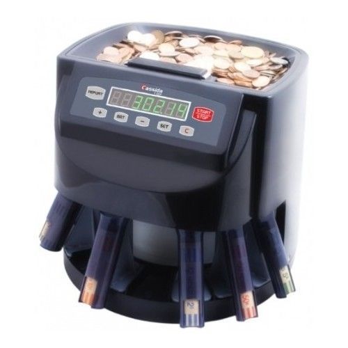 Coin counter sorter wrapper change money new currency sorting counting handling for sale