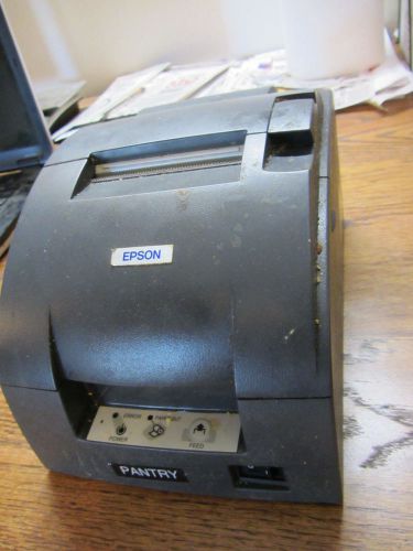 EPSON Black Network Receipt POS Printer TM-U220B M188B Ethernet w/ power brick