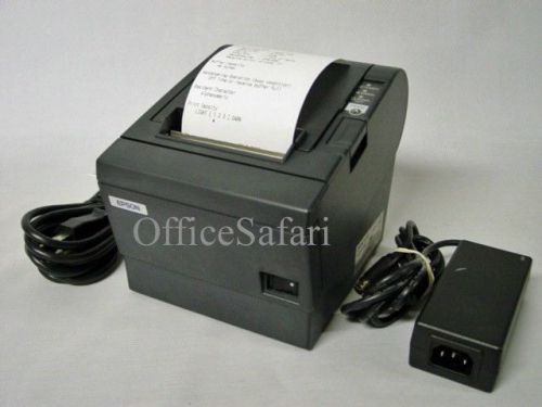 Epson TM-T88III USB Point of Sale M129C Receipt Printer with Power Supply