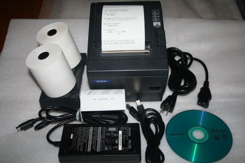 Complete Epson USB POS Thermal Autocut Receipt Printer - TM-T88IV - M129H
