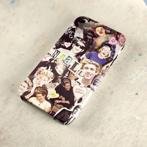 Niall Horan One Direction 1D Collage Face A26 Samsung Galaxy iPhone 4/5/6 Case