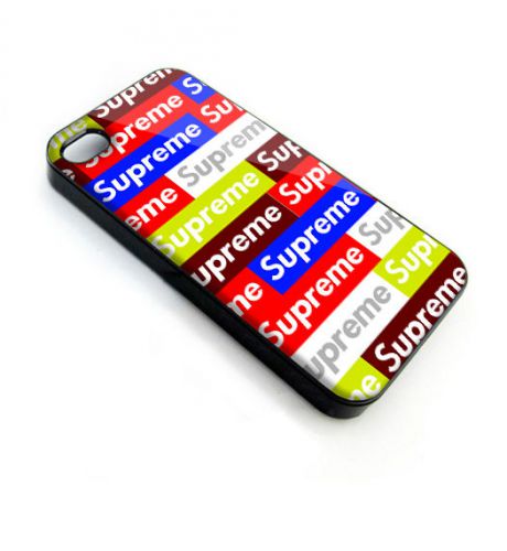 Supreme Logo on iPhone 4/4s/5/5s/5c/6 Case Cover tg81