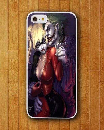 New Harley Quinn and Jocker Batman Enemy Case For iPhone and Samsung