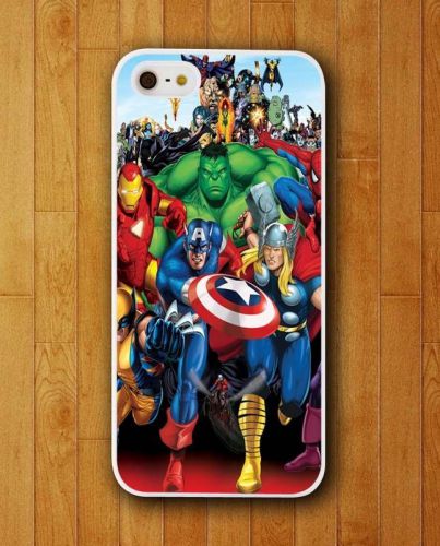 New Marvel Comic Superhero Case cover For iPhone and Samsung galaxy
