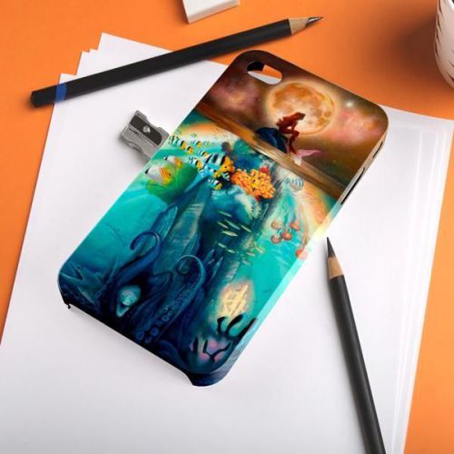 Ariel Mermaid Beauty Disney Princess Cartoon iPhone A108 Samsung Galaxy Case