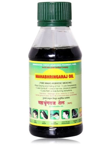MahaBhringaraj Hair Oil By RamaKrishna Vidut Ayurveda 50 ML