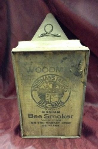 Vintage Woodman&#039;s Famous Bingham Bee Smoker