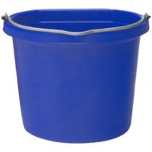 Blue Flat Back Bucket 20Qt FORTEX/FORTIFLEX Feeders/Waterers 1302040
