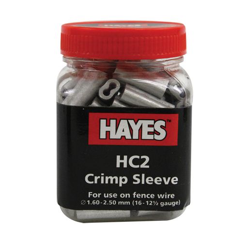 HAYES  Ezepull Wire Straining Joining Tool Fence Fencing CRIMPS 2.5mm x 100