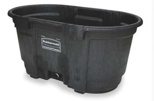 NEW! Rubbermaid FG424288BLA Stock Tank 100 Gallon Black!!