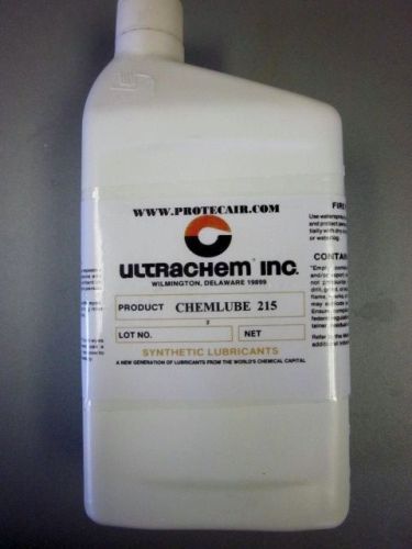 Chemlube 215 rotary screw compressor lubricating oil one gallon for sale