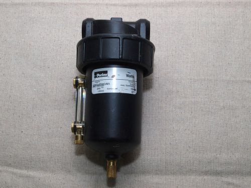 Parker/watts f602-02wg/m5 1/4&#034;npt, 250psi, 150?f compressed air filter housing – for sale