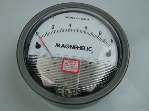 Dwyer 0-10&#034; Water Magnehelic Differential Pressure Gauge