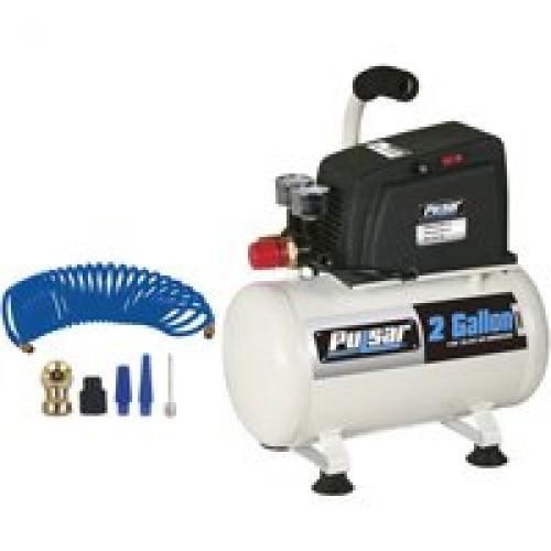 Pulsar 2gal air compressor w/ acc. pce6020k for sale