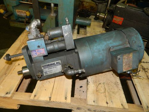 Hypneumat m200ehb air feed / electric driven drill unit, 1/2 hp, used, warranty for sale