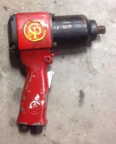 Chicago Pneumatic 1/2&#034; Impact Pin Nose Air Tool Mechanic Machinist Fab Shop 3441