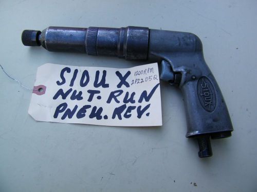 Sioux- pneumatic pistol nutrunner 2p2205q for sale