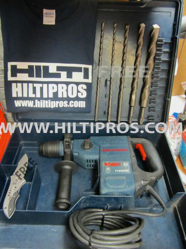 BOSCH 1-1/8&#034; SDS ROTARY HAMMER, IN EXCELLENT CONDITION, -HILTI TE 40-, FAST SHIP