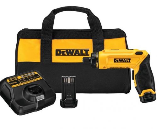 Dewalt 8 volt screwdriver kit with 2 batteries for sale