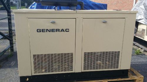 Generac natural gas 35kw generator 388 hours with chevy engine for sale