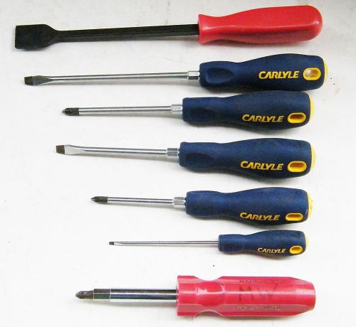 Napa carlyle 7pc screwdriver and scraper set exc for sale