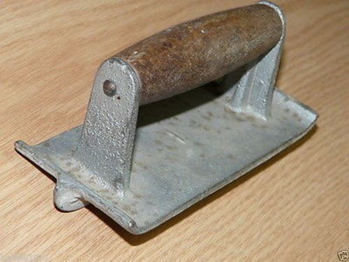 Vintage Wooden Handle 6&#039;&#039; inches long groover cement trowel