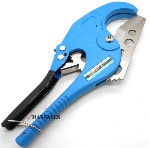 New 63mm pvc pipe tubing cutter hose ratchet cut action type cuts up to 2-1/2&#034; for sale