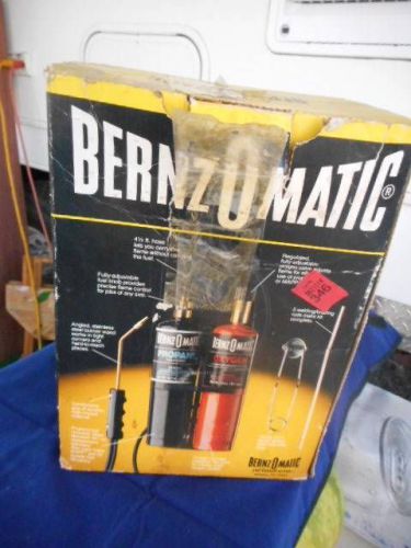 TOOLS:BERNZOMATIC ADJUSTABLE CUTTING/WELDING OXYGEN TORCH KIT WITH BOX