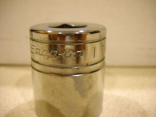 New snap on tools 1&#034;  socket 1/2&#034; dr 6pt tw321chrome for sale