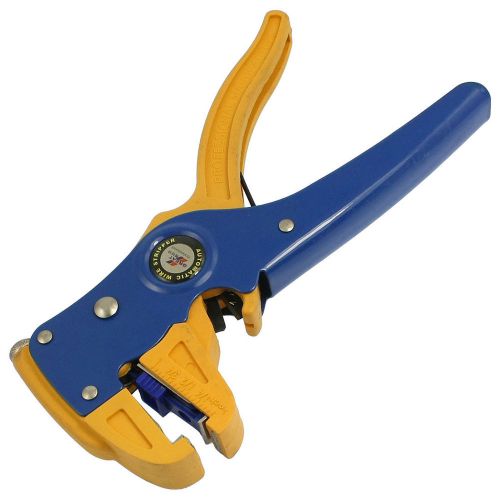 2 in 1 wire stripper cutter yellow blue for electrician 0-1&#034; for sale