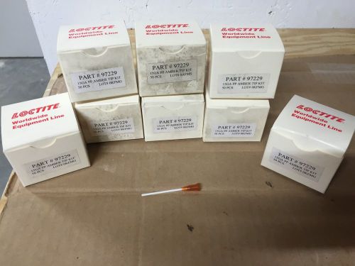 (8) Loctite 97229 15GA PP Amber Tip Kit 50 PCS